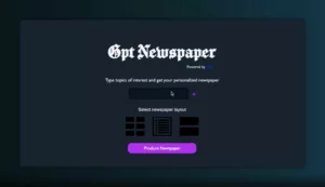 Read more about the article പരമ്പരാഗത പ്രസിദ്ധീകരണ സ്ഥാപനങ്ങളെ കൊല്ലാന് ജിപിടി-ന്യൂസ് പേപ്പര്